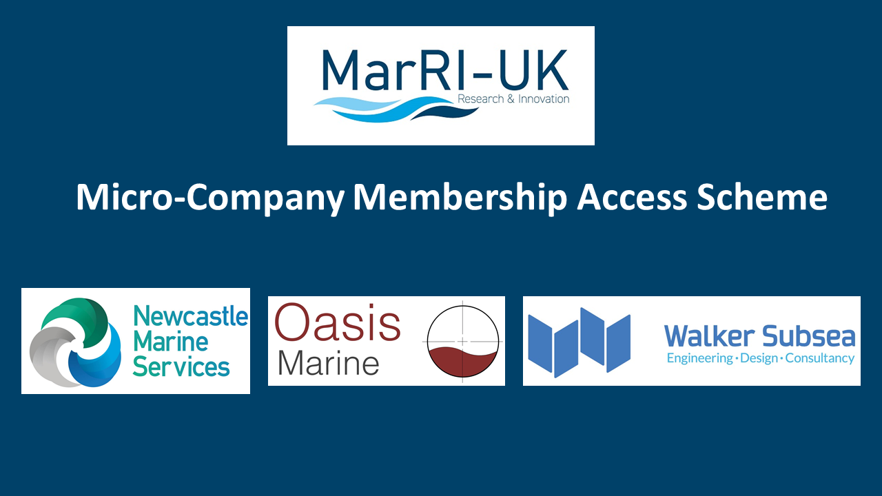 MarRI-UK Welcomes Three New Members As Part Of Our Micro-Company Membership Access Scheme