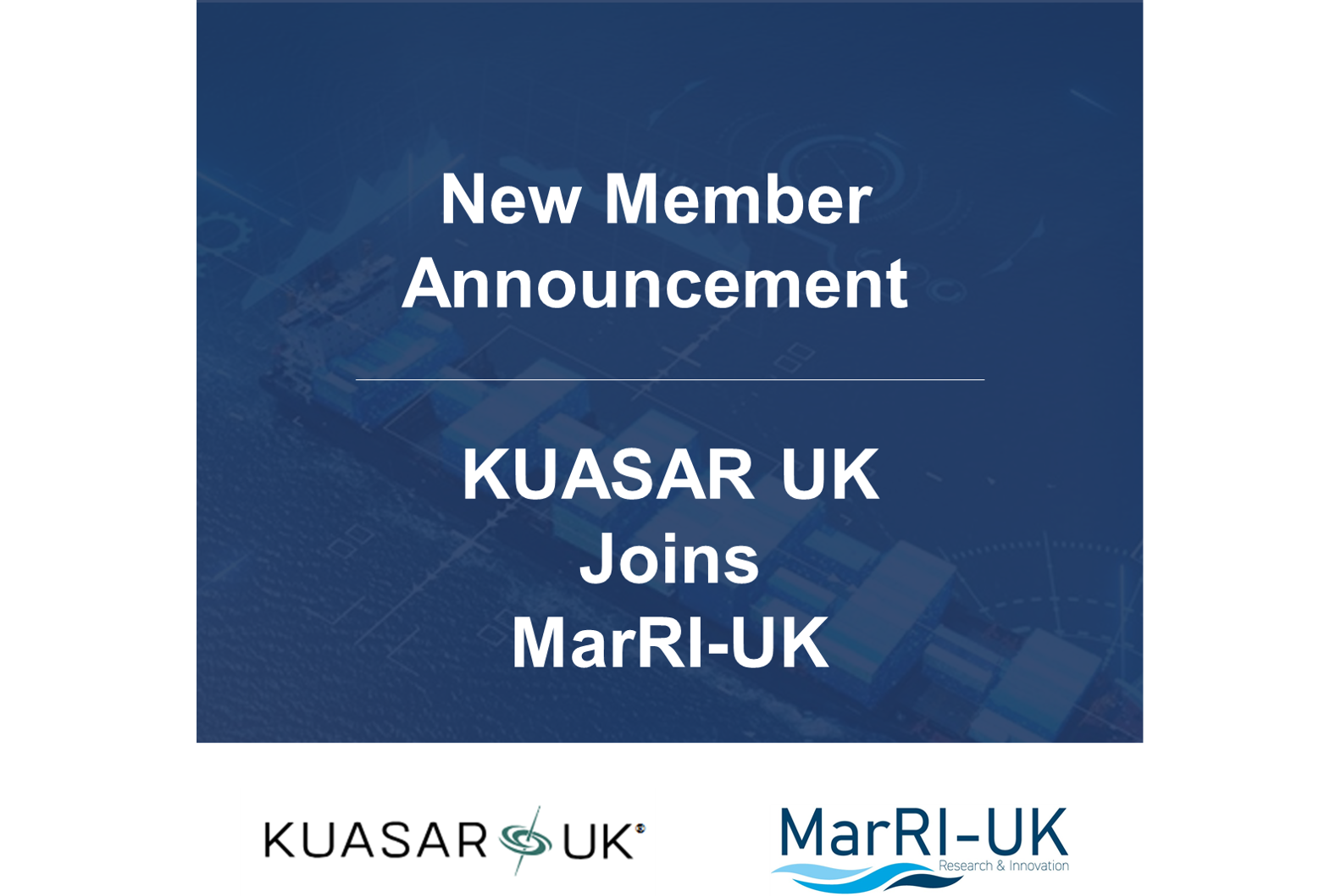 MarRI-UK Welcomes Kuasar UK as a New Industry Member